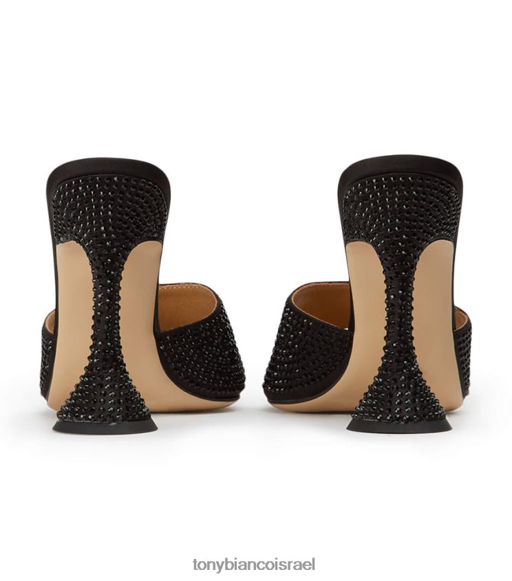 נעלי עקב | נשים סאטן שחור Tony Bianco נעלי עקב של serri 8BNR8T162